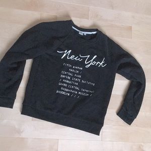 Black new york sweater